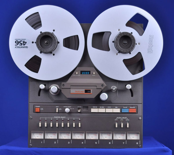 Tascam 38 8-track recorder